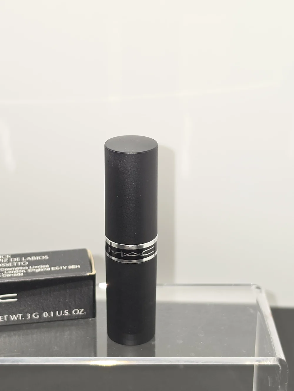VINTAGE 1990s MAC FLAT TOP BULLET LIPSTICK- 